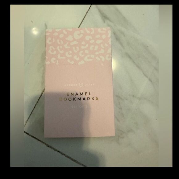 Enamel Bookmarks Set - Gold and Green #15 - Picture 2 of 2